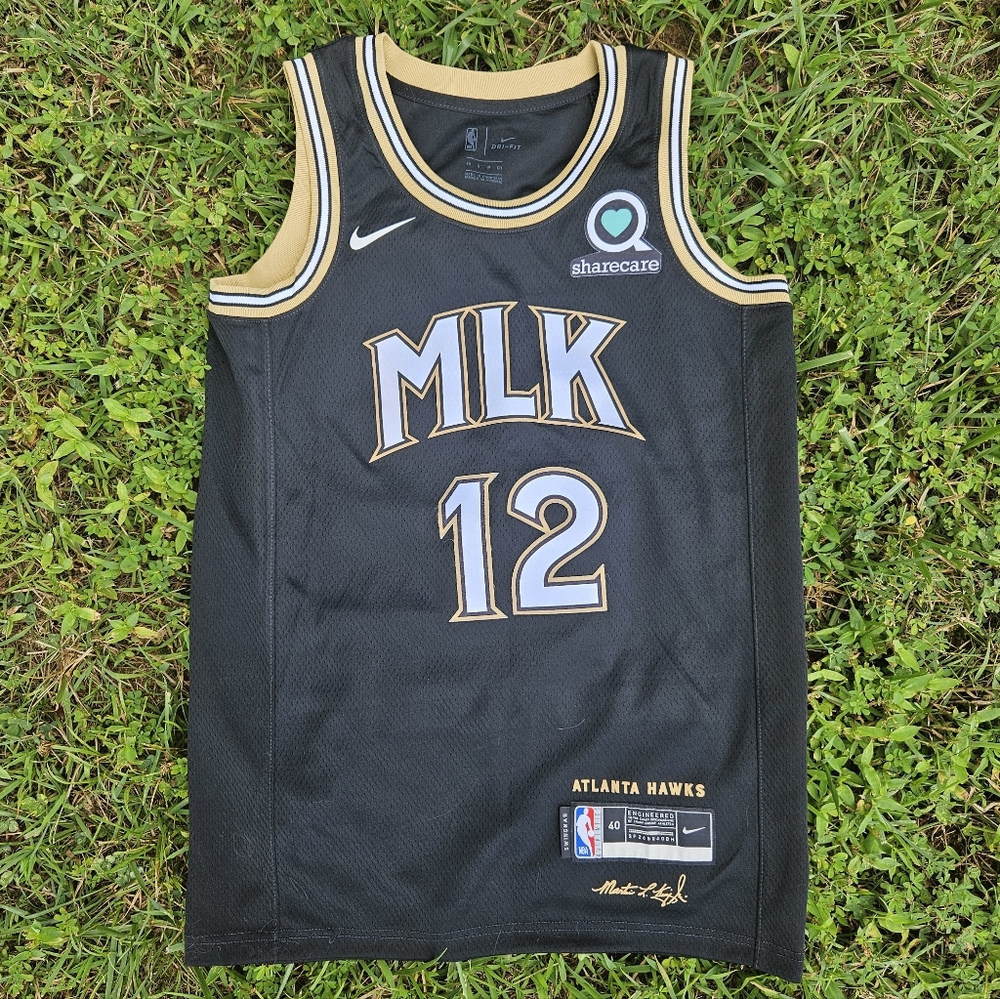 Atlanta Hawks MLK City-Edition Jersey Size S